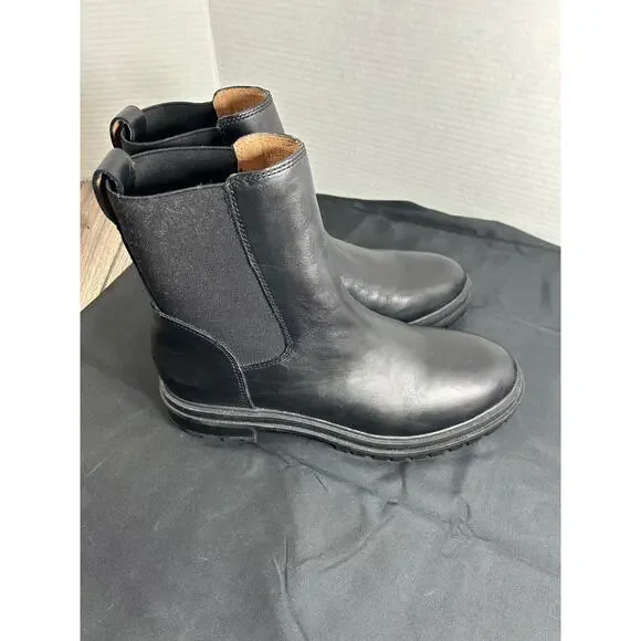 Madewell The Benning Chelsea Boot Black 9 1/2 - Picture 6 of 7